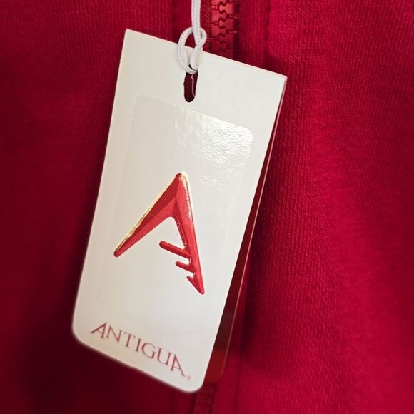 Antiqua  Men's Victory Full Zip Red Hoodie - Dick's Sporting Goods - Picture 5 of 7